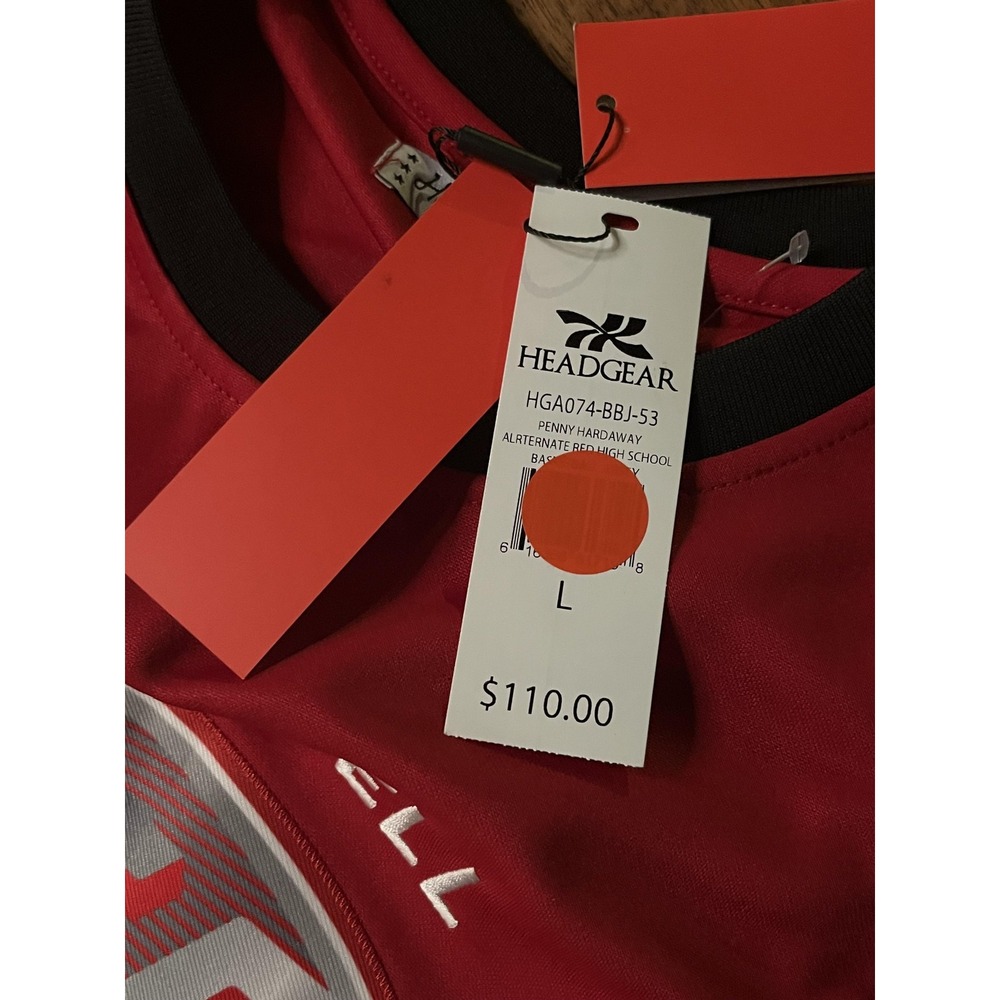 Treadwell High School‎ Jersey Mens Large Red Basketball Penny Hardaway #25 Retro - Picture 8 of 9